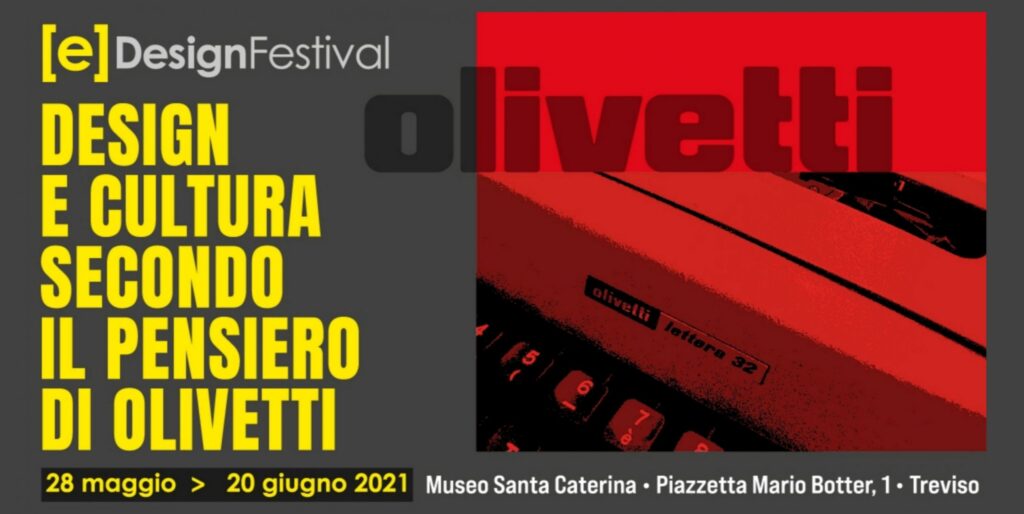 EDesign Festival con Cappelli Identity Design e il mondo Olivetti