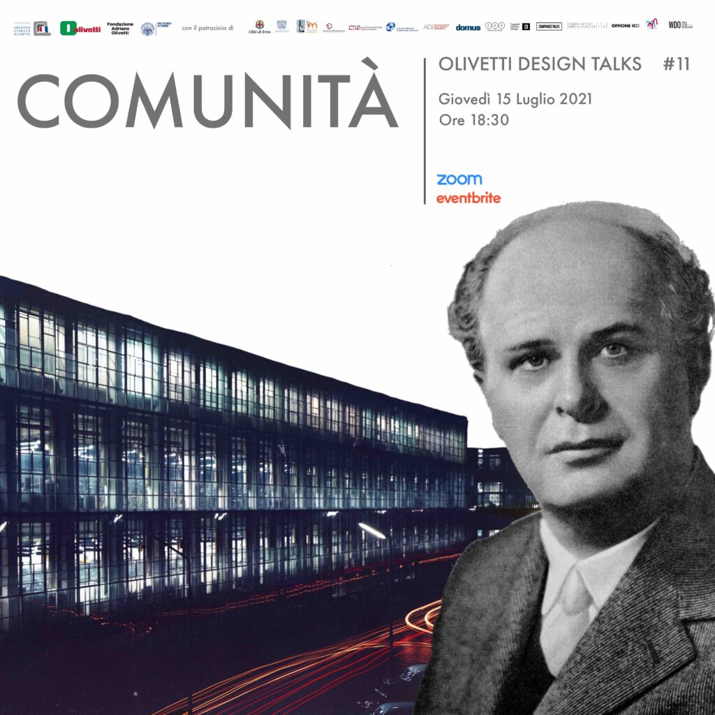 Olivetti design talks 15 luglio 2021