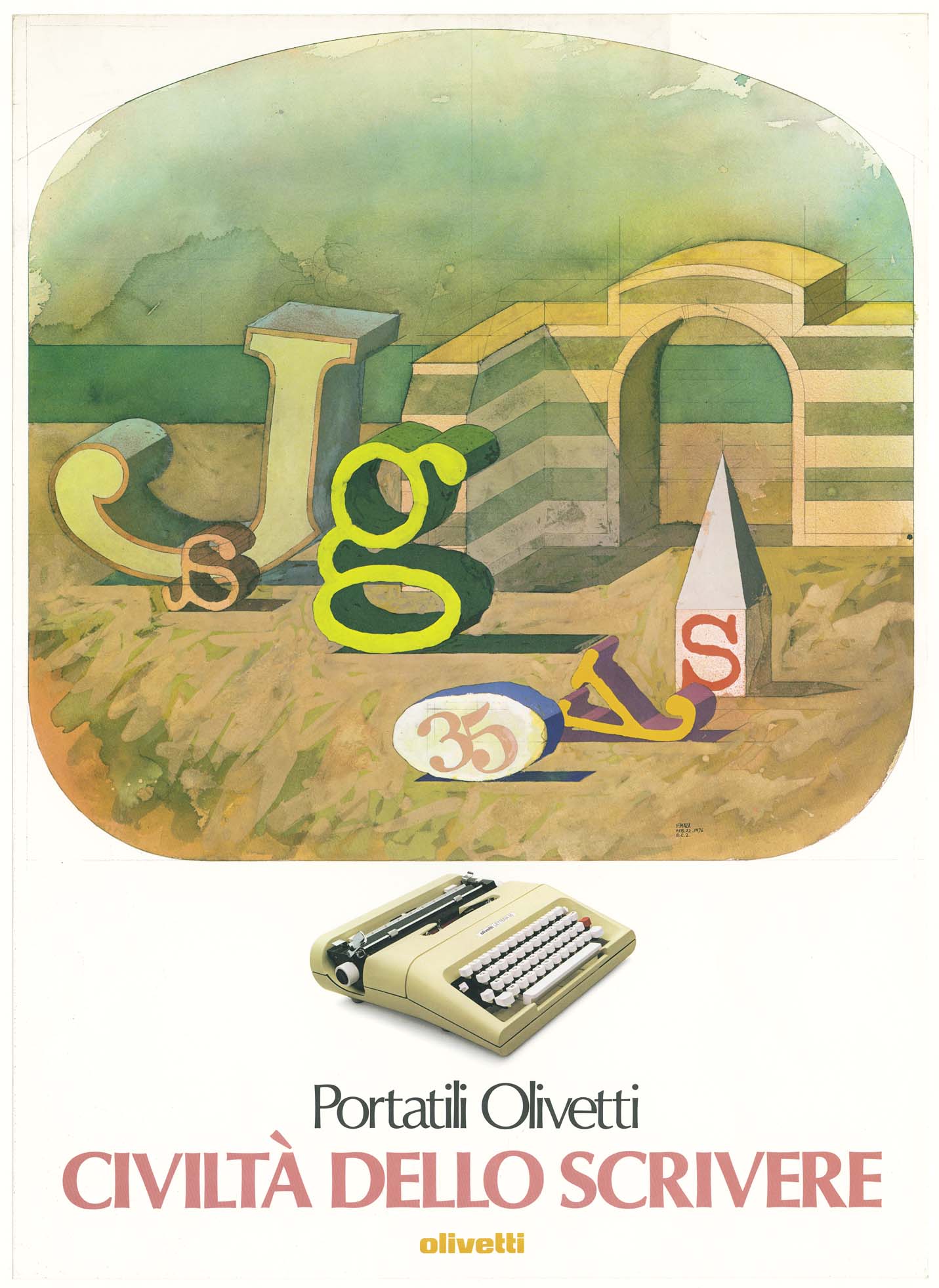 Portatili Olivetti. Civiltà dello scrivere