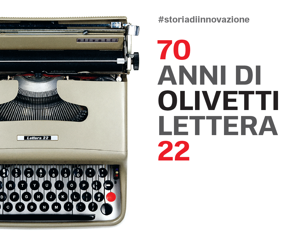 70 anni di Olivetti Lettera 22