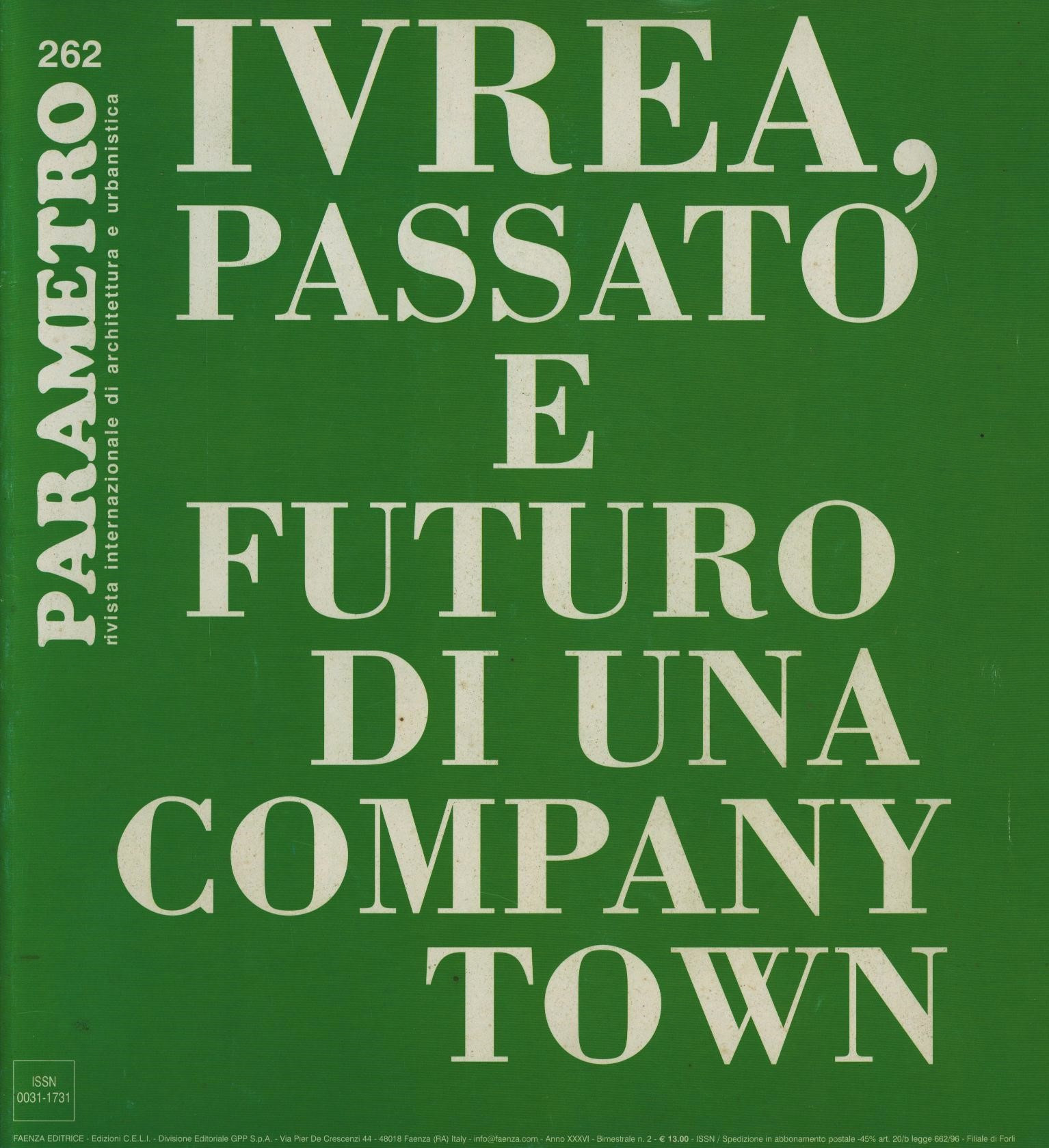 Ivrea, passato e futuro di una company town