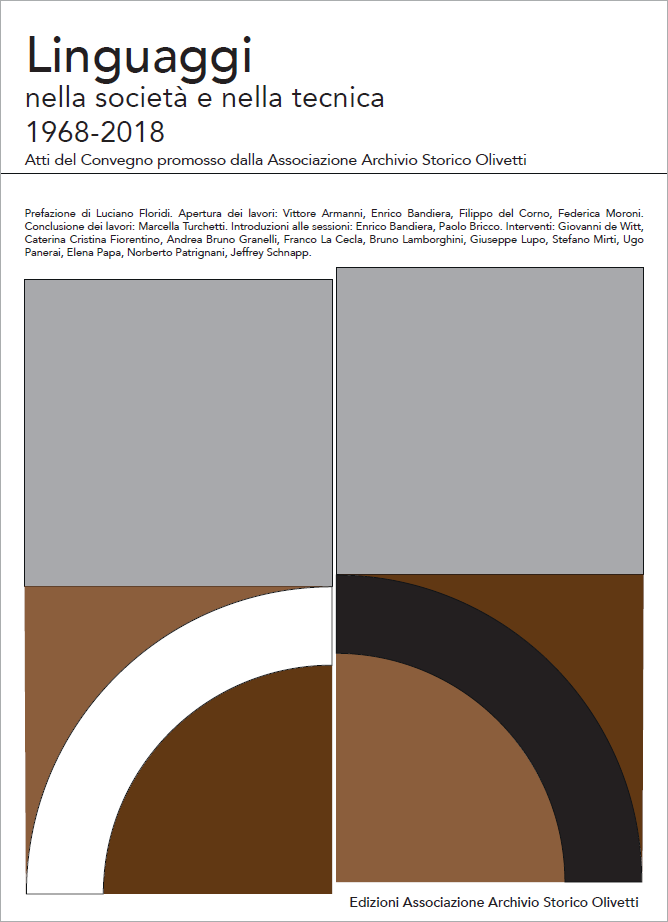 Linguaggi nella società e nella tecnica 1968-2018 (Languages in Society and Technology 1968–2018)