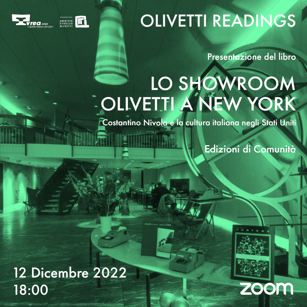 Olivetti Readings. “Lo showroom Olivetti a New York”