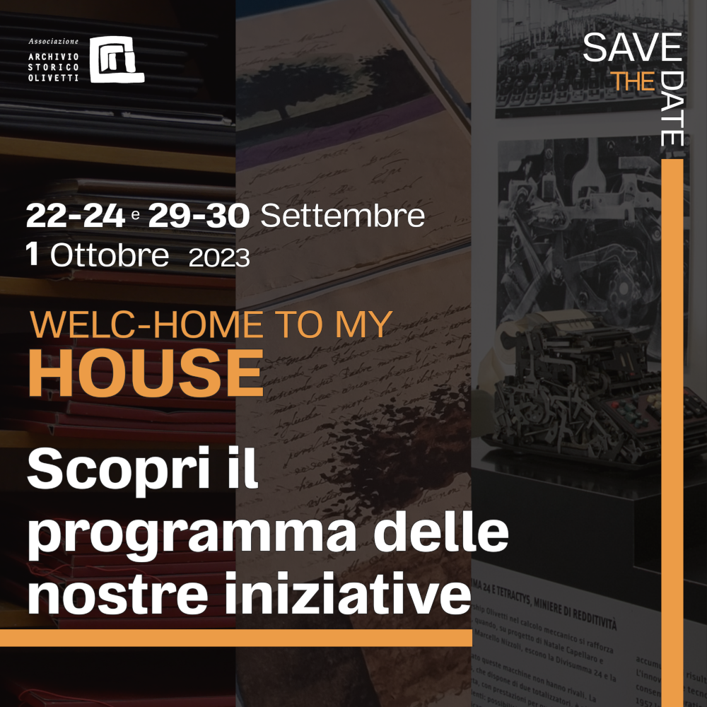 Welc-Home to My House. Visite ed eventi sull’architettura Olivetti