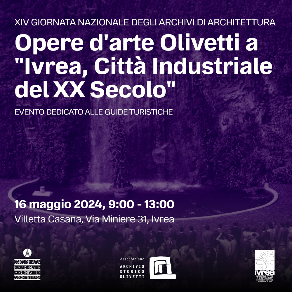 Opere d’arte Olivetti a “Ivrea, città industriale del XX secolo”