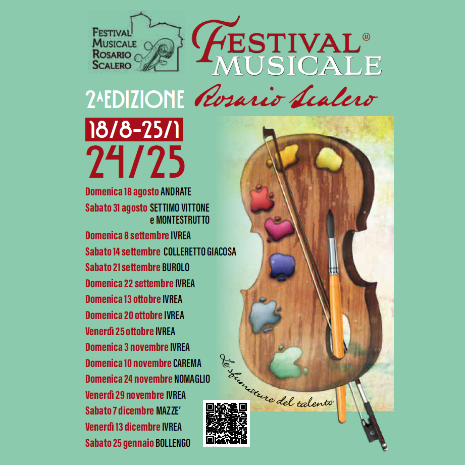 Partecipiamo al “Festival Musicale Rosario Scalero”