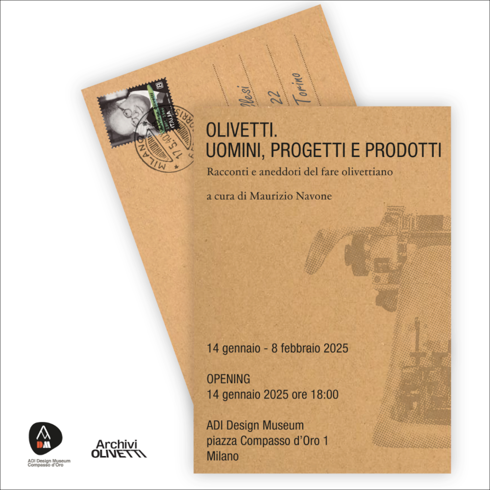 The exhibition “Olivetti: People, Projects, and Products” opens