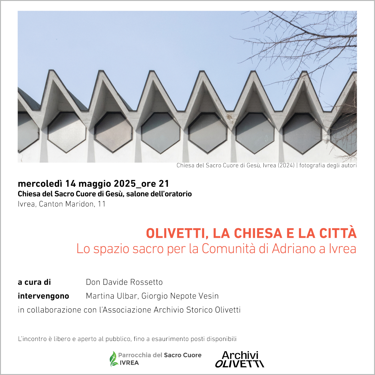 Olivetti, la Chiesa e la Città. Lo spazio sacro per la Comunità di Adriano a Ivrea