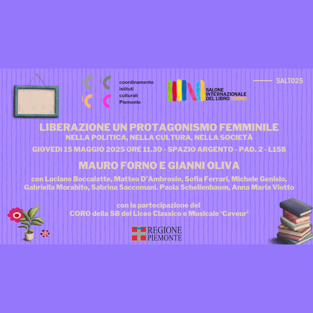 Vi aspettiamo al Salone del Libro di Torino