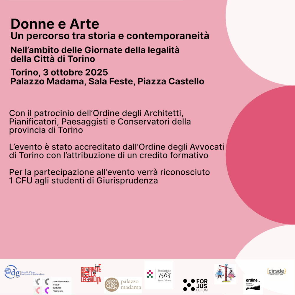 Convegno “Donne e Arte. Un percorso tra storia e contemporaneità”