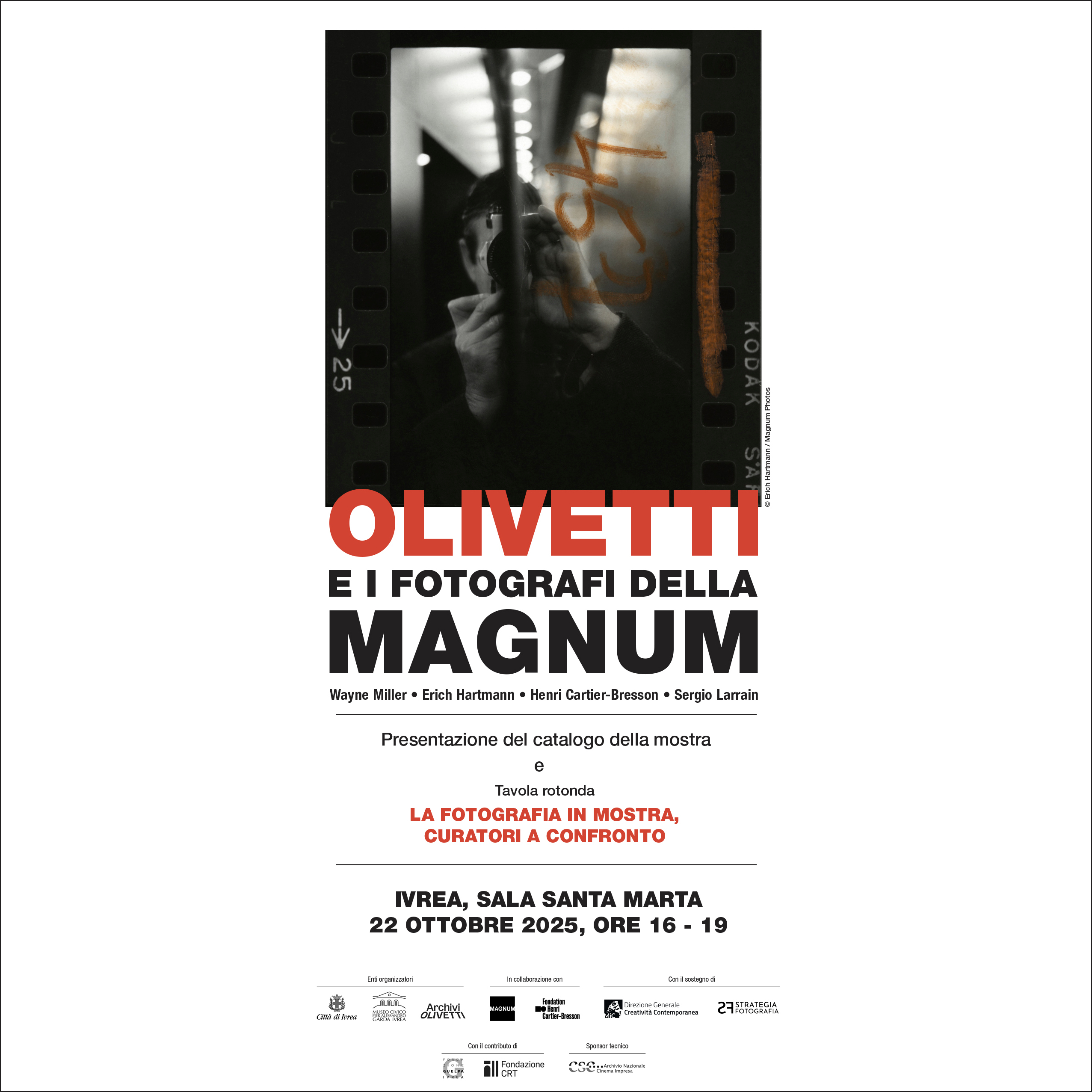 Presentazione del catalogo della mostra “Olivetti e i fotografi della Magnum” e tavola rotonda
